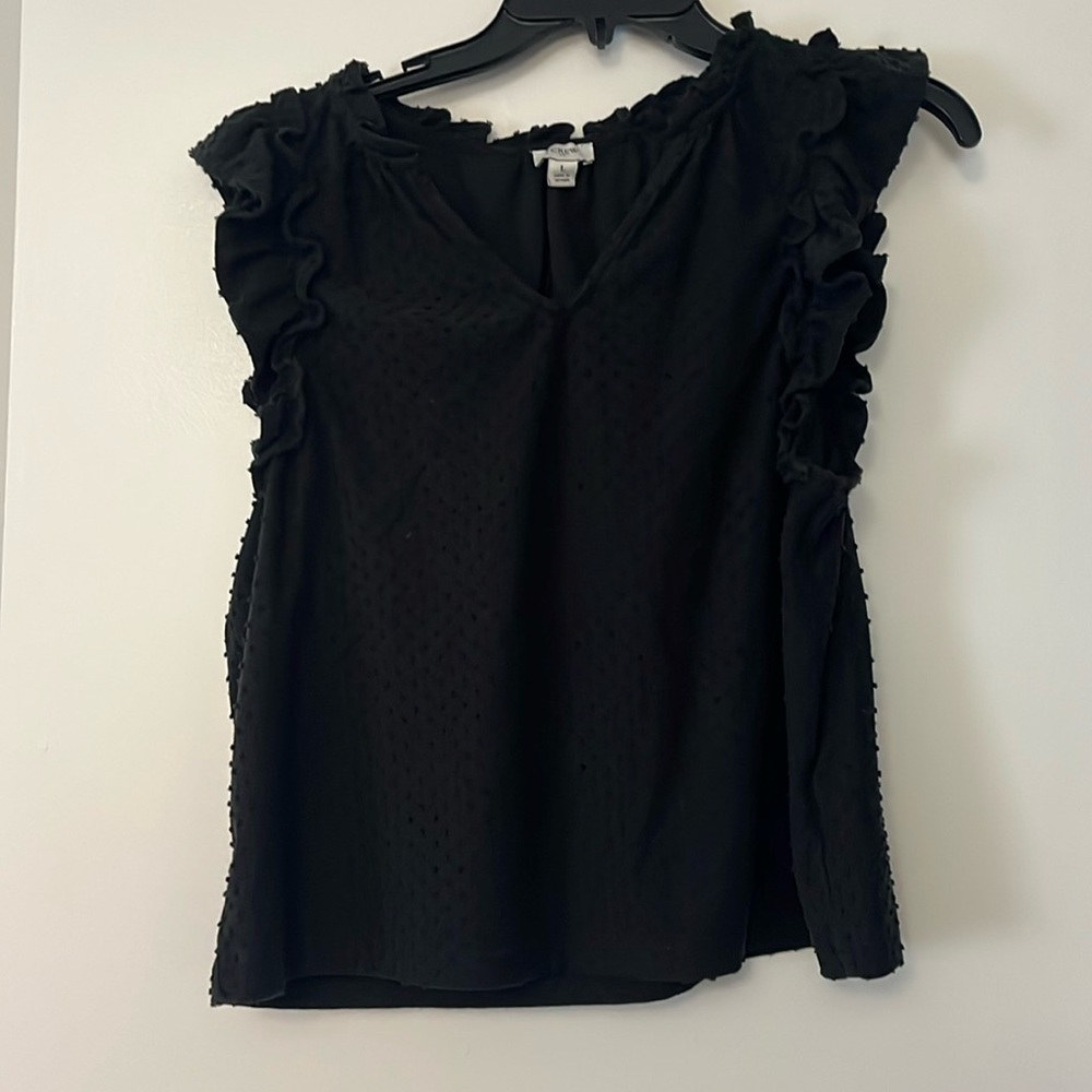 J Crew Ruffle tank